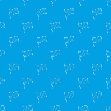 LGBT gurur bayrak desen vektör kesintisiz mavi