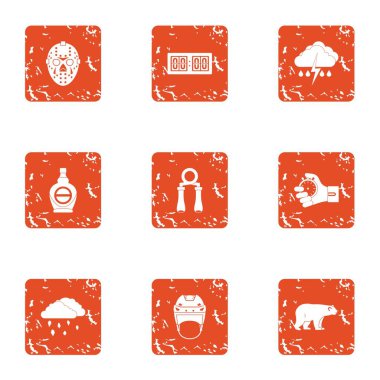 Seçimi simge kümesi, grunge tarzı