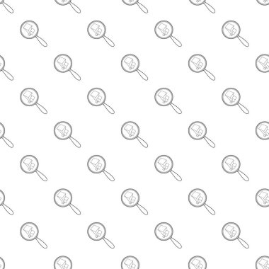 Büyüteç simgesi altında anahat stili grafiği