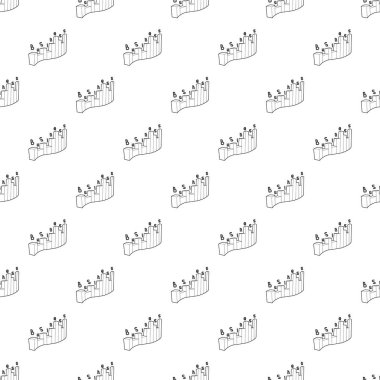 İş grafik simgesi, anahat stili