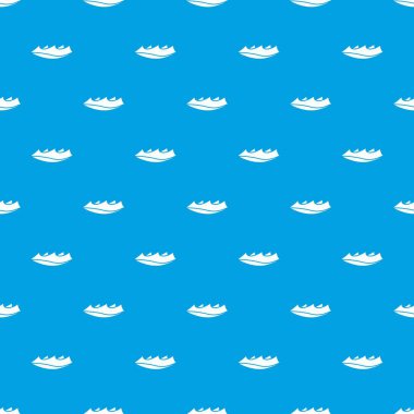 Küçük dalga desen vektör kesintisiz mavi