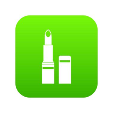 Ruj simgesi dijital yeşil