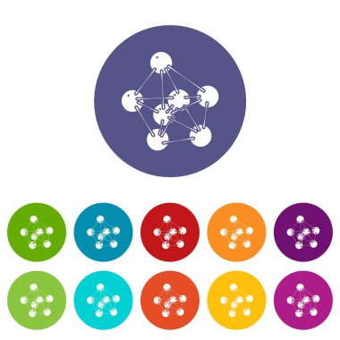 Fenol simgeler vektör renk ayarla