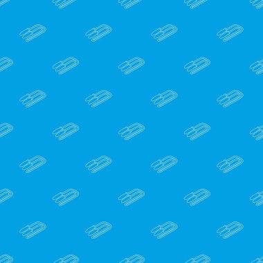 Atlama ipi desen vektör kesintisiz mavi