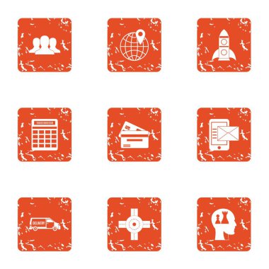 Dahi simgeler kümesi, grunge tarzı