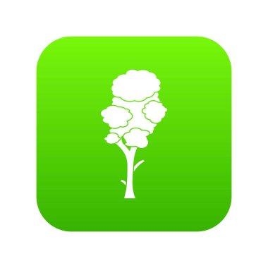 Linden simgesi dijital yeşil