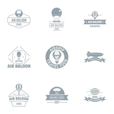 Hava in logo koymak, basit tarzı