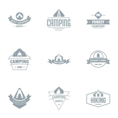 Kamp logo koymak, basit tarzı
