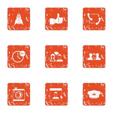 Staj simgeler kümesi, grunge tarzı