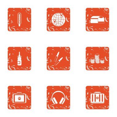 Bireysel simgeler kümesi, grunge tarzı