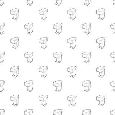 Harici flaş kamera simgesi, anahat stili