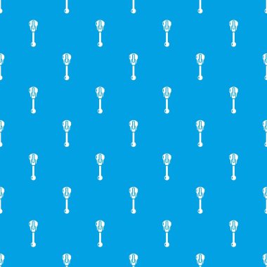 Ampul ZIP desen vektör kesintisiz mavi