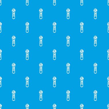 Kot ZIP desen vektör kesintisiz mavi