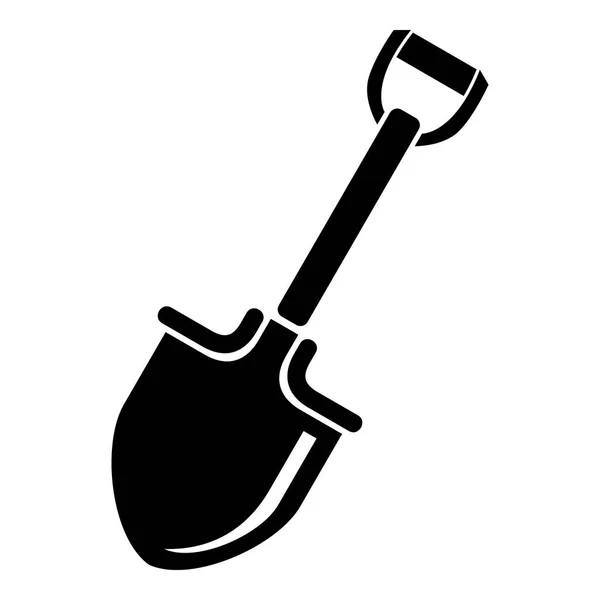 Shovel icon, simple style — Stock Vector