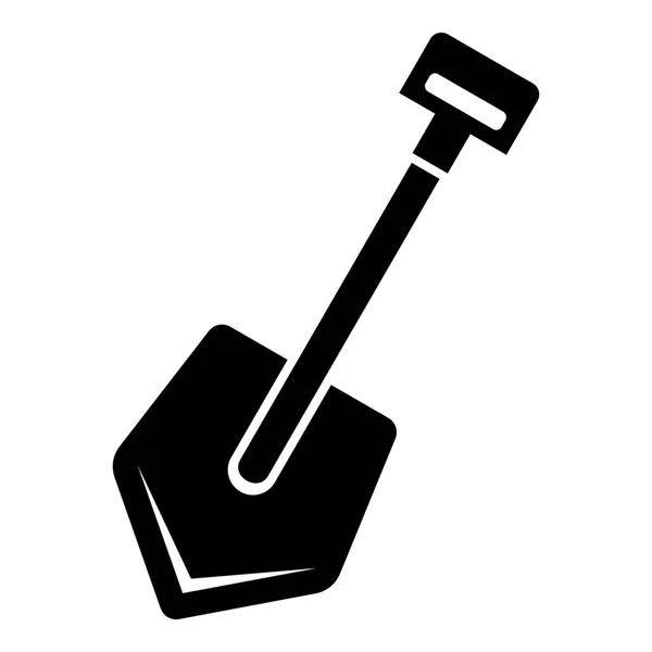 House shovel icon, simple style — Stock Vector