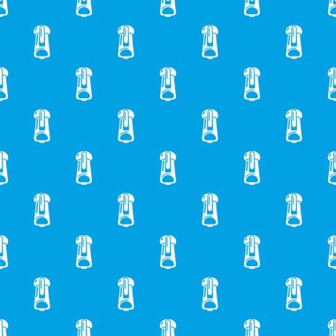 Büyük ZIP desen vektör kesintisiz mavi