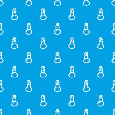 Palto ZIP desen vektör kesintisiz mavi