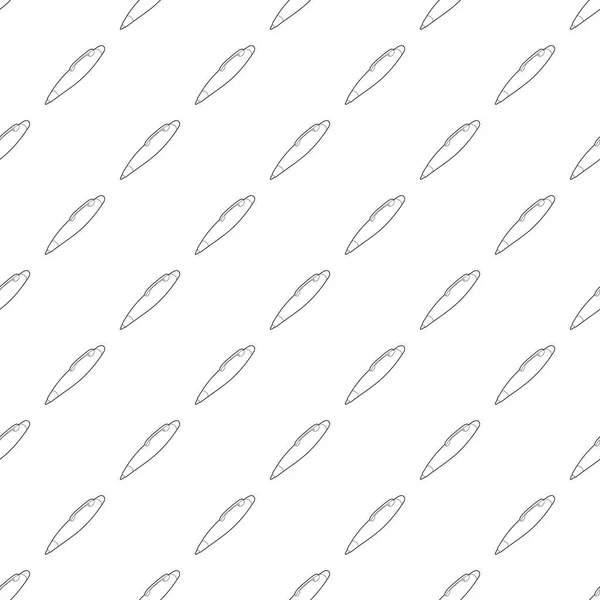 Icône du stylo, style contour — Image vectorielle