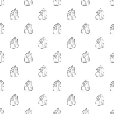 Okul sırt çantası simgesi, özet biçimi