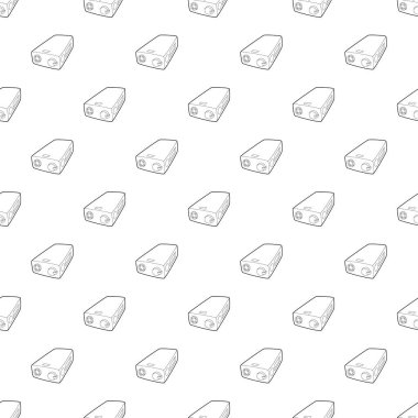 Elektronik sigara şarj simgesi, anahat stili