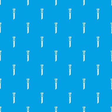 Küçük ZIP desen vektör kesintisiz mavi