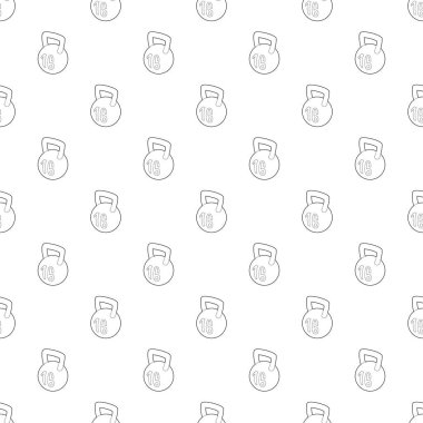 Kettlebell simgesi, anahat stili