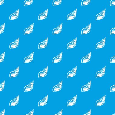 Vahşi kabuk desen vektör kesintisiz mavi