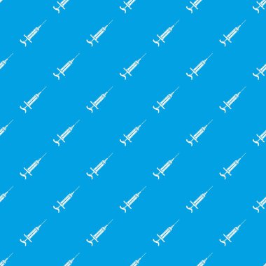 Enjektör desen vektör kesintisiz mavi