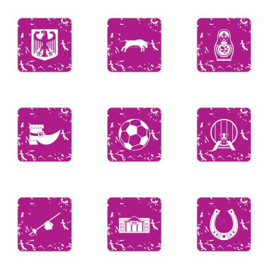 Elit simgeler kümesi, grunge tarzı