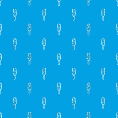 Dondurma sopa desen vektör kesintisiz mavi