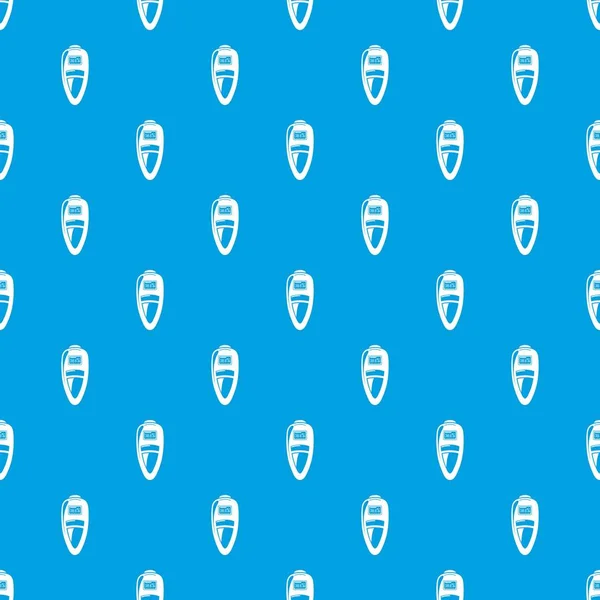 Ölçme termometresi desen vektör kesintisiz mavi