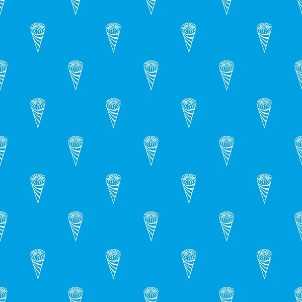 Dondurma desen vektör kesintisiz mavi