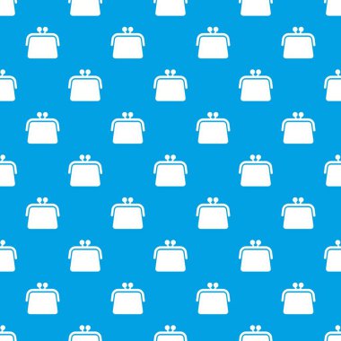 M-cüzdan ile yüzde desen vektör kesintisiz mavi