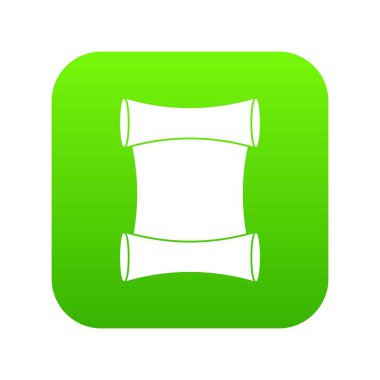 Kaydırma simge dijital yeşil