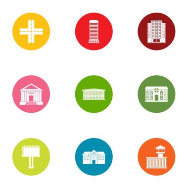 Yeni Avrupa simgeler kümesi, stil düz