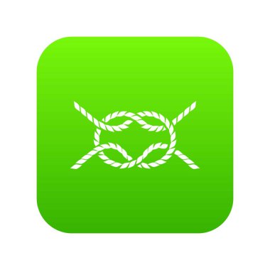 İp yeşil simge vektör