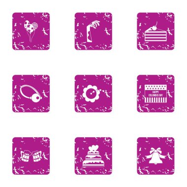 Ceset parti simgeler kümesi, grunge tarzı