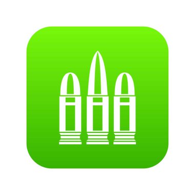 Kartuşları simgesi dijital yeşil