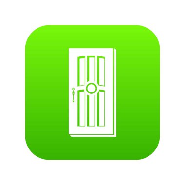 Girişi yeşil simge vektör