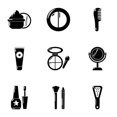 Şevval Özçelik Güzellik Icons set, basit tarzı