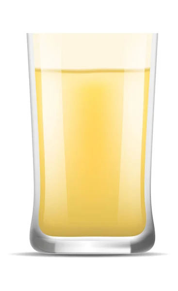 Tasse de bière icône, style réaliste — Image vectorielle