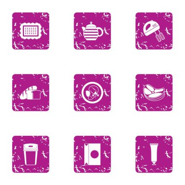 Hamur simgeler kümesi, grunge tarzı