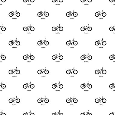 Fatbike simgesi, basit tarzı