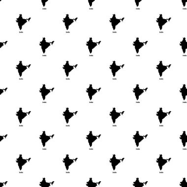 Hindistan harita simgesi, basit tarzı