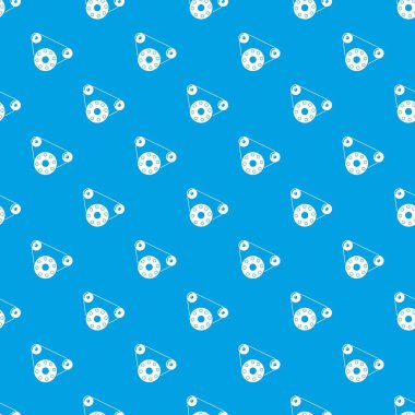 Motor desen vektör kesintisiz mavi