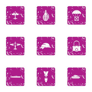 Açılış simgeler kümesi, grunge tarzı