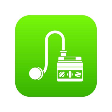 Fünye simgesi dijital yeşil