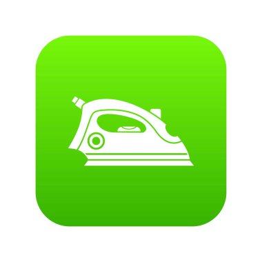 Demir simgesi dijital yeşil