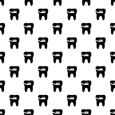 Diş simgesi, basit tarzı Temizleme