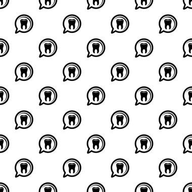 Diş simgesi, basit stil keşfetmek